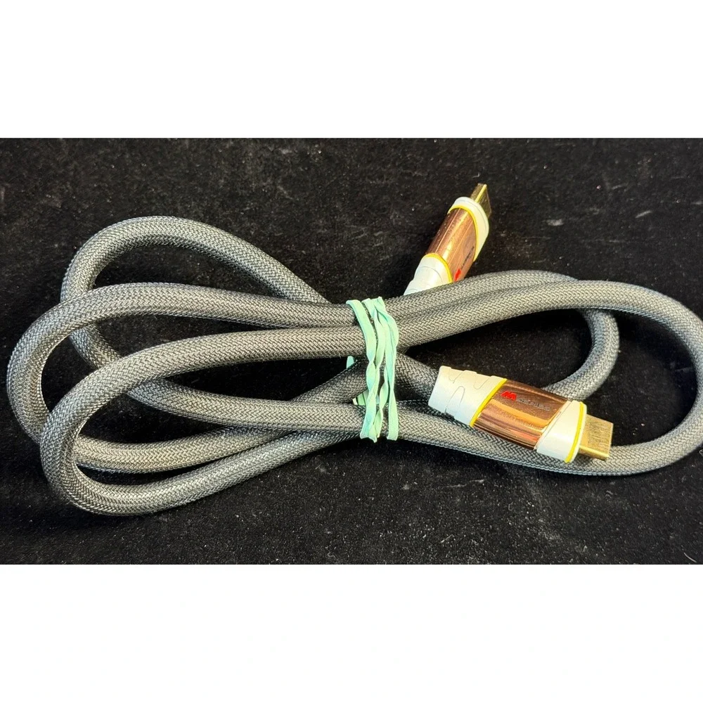 Monster M-Series M1000 High Speed HDMI Cable Braided Gold Plated Connectors 4ft